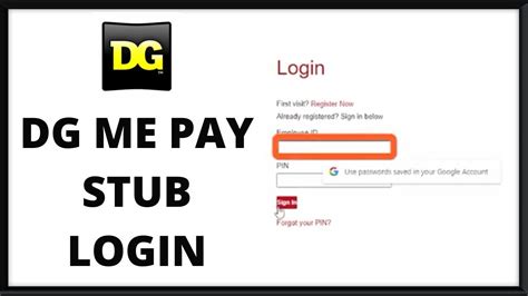 An existing dollar general employee can log in with his user credentials, i. . Dgme paystub portal